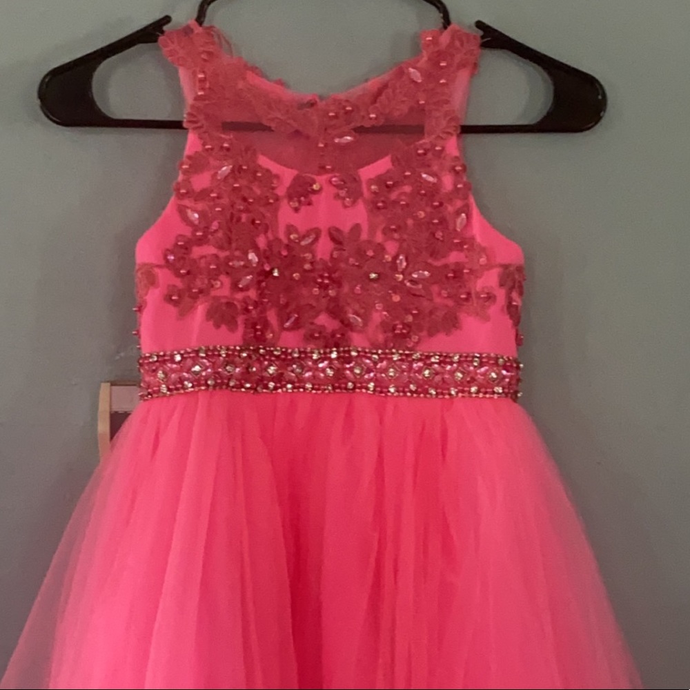 Little girls pageant dress